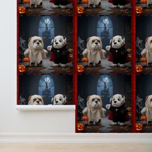 Benjamin en Buttons Halloween/home/Halloween Behang (Applicatie)