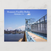 Benjamin Franking Bridge Briefkaart (Voorkant)