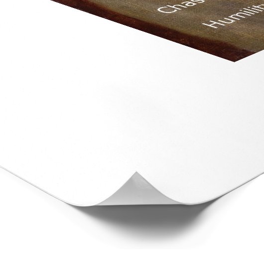 Benjamin Franklin 13 Succesbeginselen Poster (Hoek)