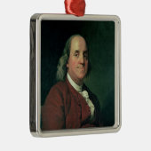 Benjamin Franklin, 1782 Metalen Ornament (Rechts)