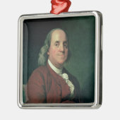 Benjamin Franklin, 1782 Metalen Ornament (Links)