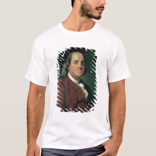 Benjamin Franklin, 1782 T-shirt (Voorkant)