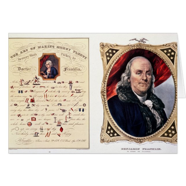 Benjamin Franklin 1847 (Voorkant Horizontaal)