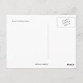 Benjamin Franklin Briefkaart (Achterkant)