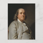 Benjamin Franklin Briefkaart (Voorkant)