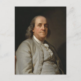 Benjamin Franklin Briefkaart