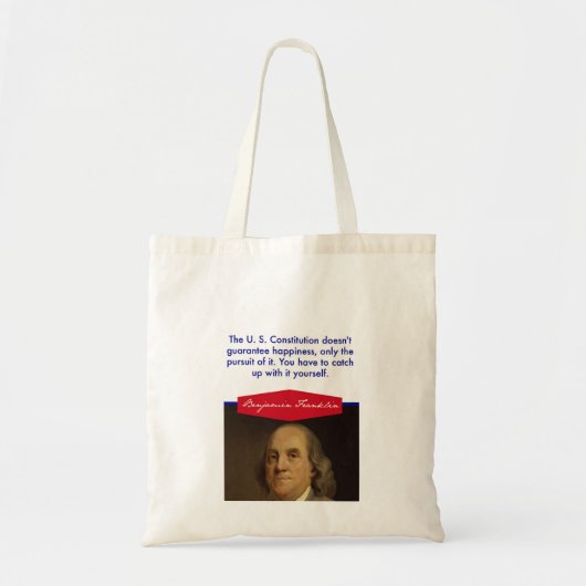 Benjamin Franklin Budget Tas (Voorkant)