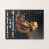 Benjamin Franklin citaat -Aanpassen Legpuzzel (Horizontaal)