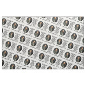 Benjamin Franklin Death Taxes Quote Stof (Fat Quarter)