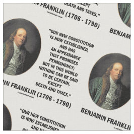 Benjamin Franklin Death Taxes Quote Stof