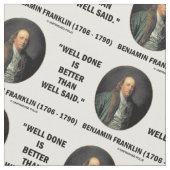 Benjamin Franklin deed het beter dan goed gezegd Stof (Close Up)