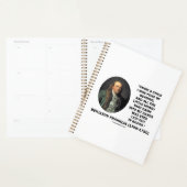 Benjamin Franklin dol op het lezen van geldcitaat Planner (Display)