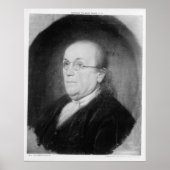 BENJAMIN FRANKLIN door Charles Willson Peale Poster (Voorkant)