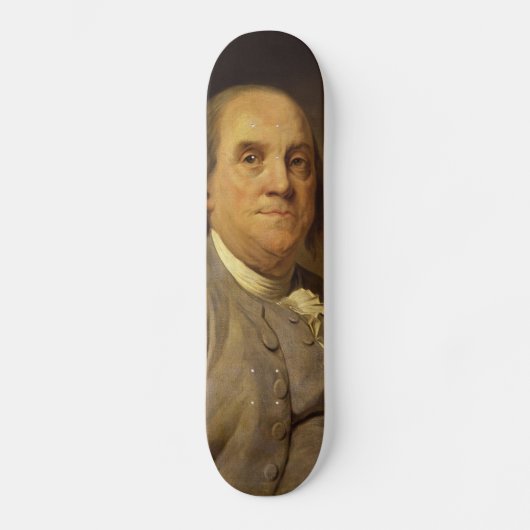 Benjamin Franklin door Joseph Siffred Duplessis Skateboard (Voorkant)