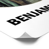 Benjamin Franklin Drie dingen extreem hard Poster (Hoek)