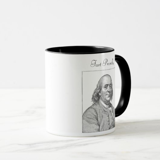 Benjamin Franklin Fart ProudMok Mok (Voorkant rechts)