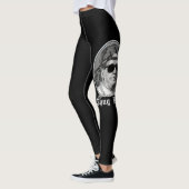 Benjamin Franklin hand getekend ontwerp Leggings (Links)