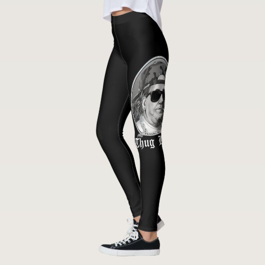 Benjamin Franklin hand getekend ontwerp Leggings (Links)