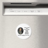 Benjamin Franklin Healthy Wealthy Wise Quote Magneet (Insitu (Vaatwasser))