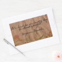 Benjamin Franklin Inspirerend Quote "Lege Tas"