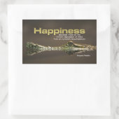 Benjamin Franklin Inspirerend Quote Sticker (Tas)