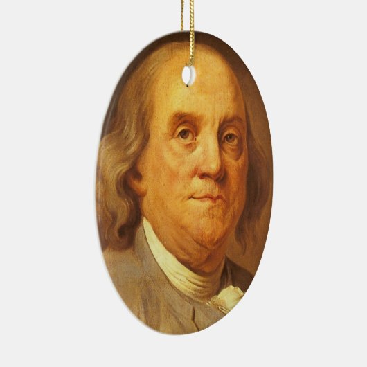 Benjamin Franklin Keramisch Ornament (Rechts)