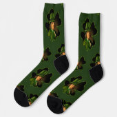Benjamin Franklin Klover St. Patrick's Dag Sokken (Links)