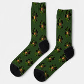 Benjamin Franklin Klover St. Patrick's Dag Sokken (Links)