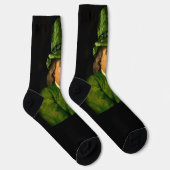 Benjamin Franklin Klover St. Patrick's Dag Sokken (Rechts)