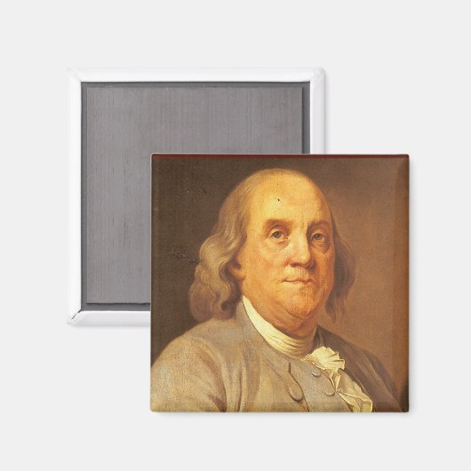 Benjamin Franklin Magneet (Voorkant / Achterkant)