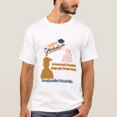 Benjamin Franklin Motto wit T-shirt (Voorkant)