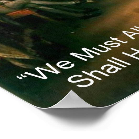 Benjamin Franklin & onafhankelijkheidsverklaring Poster (Hoek)