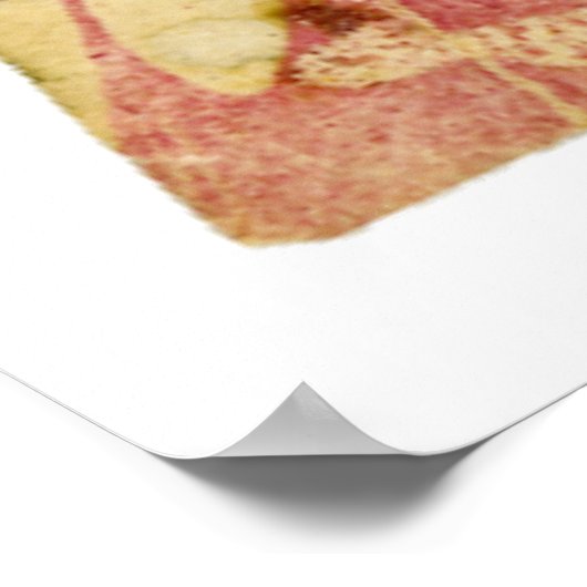 Benjamin Franklin Ondertekende cheque 2 oktober 17 Poster (Hoek)