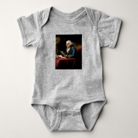 Benjamin Franklin, Oprichter Uitvinder Wetenschapp Romper (Voorkant)
