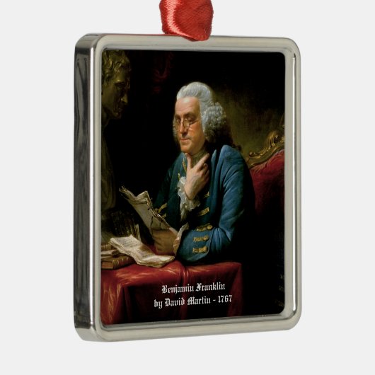Benjamin Franklin Ornament (Rechts)