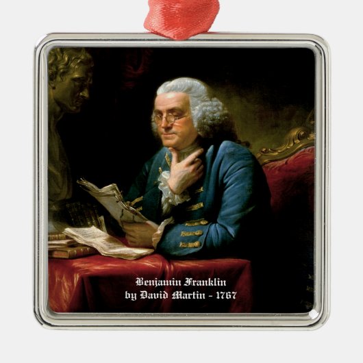 Benjamin Franklin Ornament (Voorkant)