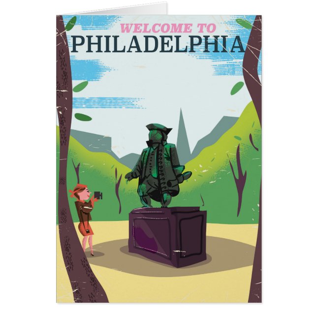 Benjamin Franklin Philadelphia cartoon (Voorkant)