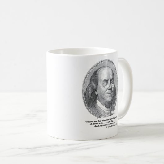 Benjamin Franklin Plumbing Mok (Voorkant rechts)