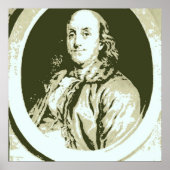 Benjamin Franklin Poster (Voorkant)