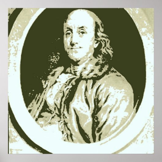 Benjamin Franklin Poster (Voorkant)