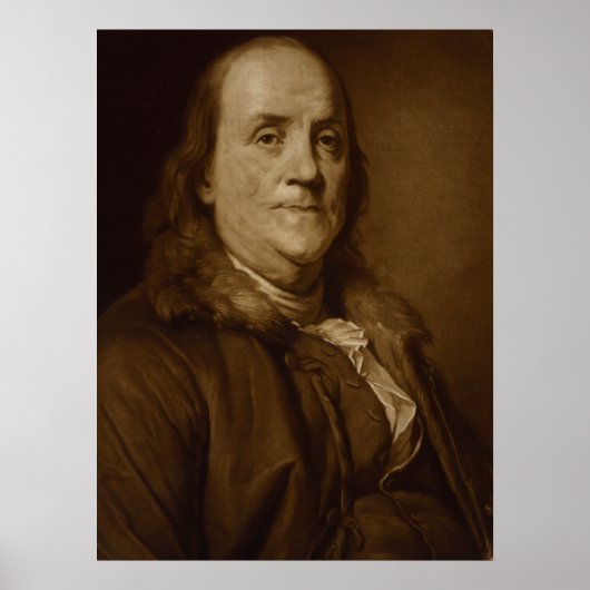 Benjamin Franklin Poster (Voorkant)