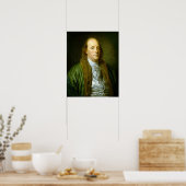 Benjamin Franklin Poster (Keuken)