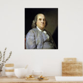 Benjamin Franklin Poster (Keuken)