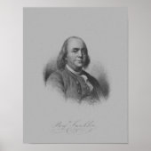 Benjamin Franklin Poster (Voorkant)