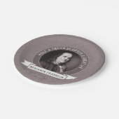 Benjamin Franklin Quotation on Truth in Politics Papieren Bordje (Gekanteld)