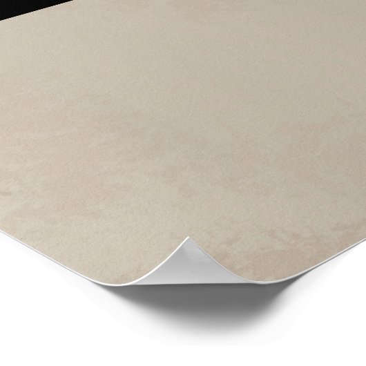 Benjamin Franklin Quote over wijn Poster (Hoek)