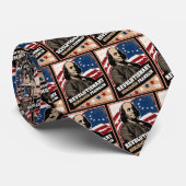 Benjamin Franklin Revolutionair Stropdas (Opgerold)