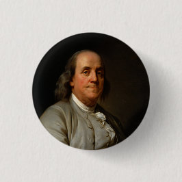 BENJAMIN FRANKLIN RONDE BUTTON 3,2 CM