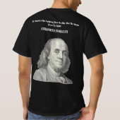 Benjamin Franklin Shirt (Achterkant)