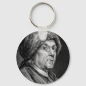 BENJAMIN FRANKLIN SLEUTELHANGER (Voorkant)